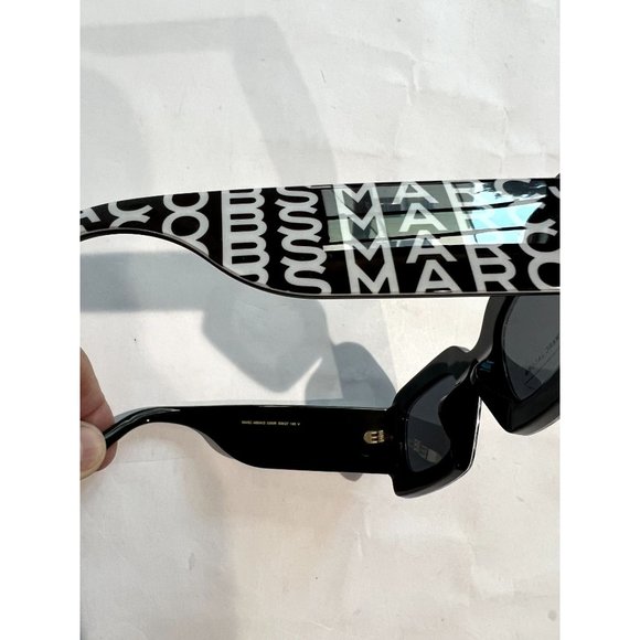 Marc Jacobs Black Sunglasses with Yellow Case - Picture 6 of 6